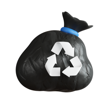 Trash Recycling  3D Icon