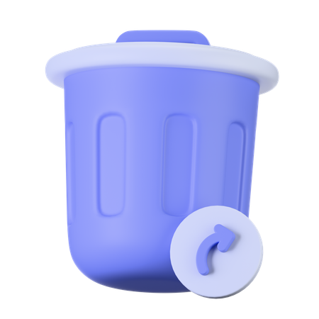 Trash Redo  3D Icon