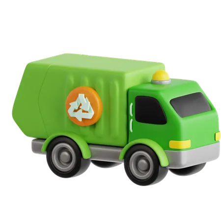 Trash truck  3D Icon