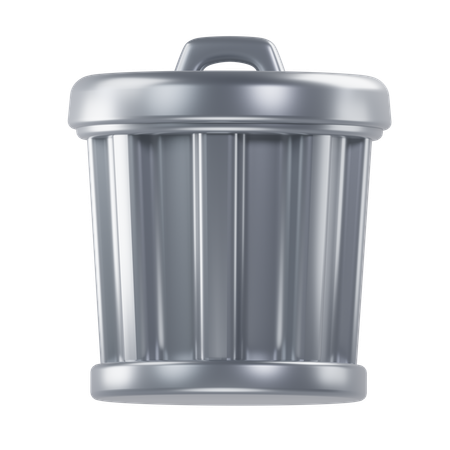 Trashcan  3D Icon