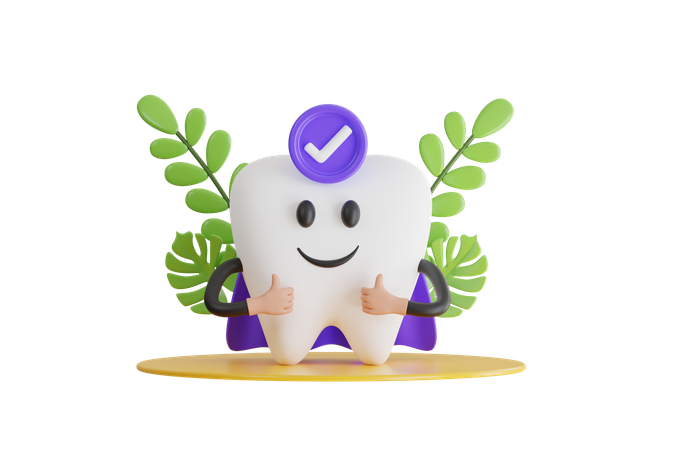 Tratamiento dental  3D Icon