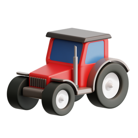 Trator  3D Icon