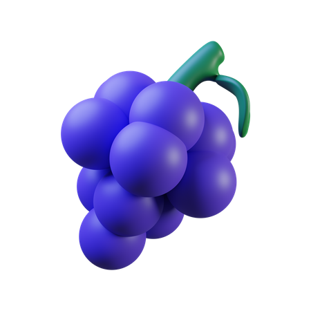 Traube  3D Icon