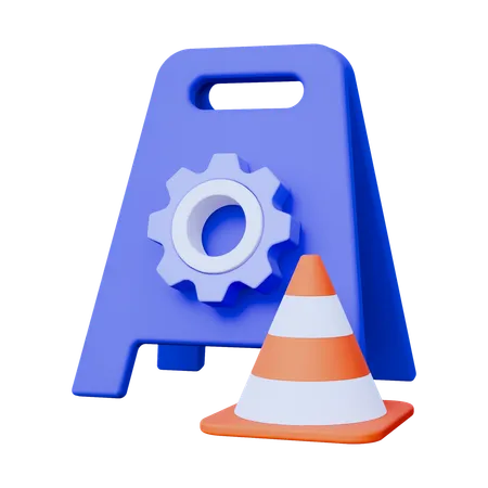 Travaux en cours  3D Icon