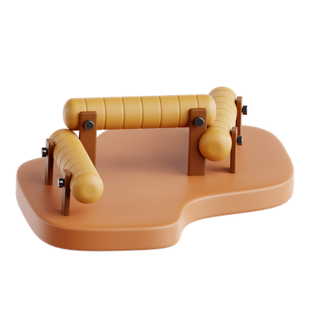 Trave de equilíbrio  3D Icon