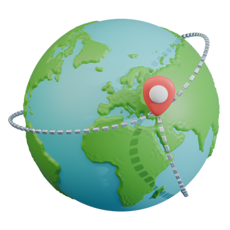 Travel  3D Icon