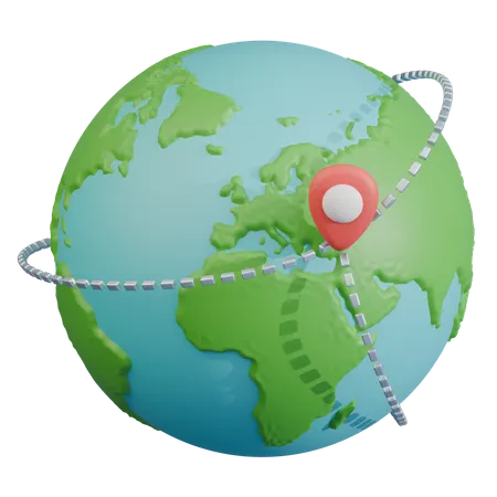 Travel  3D Icon