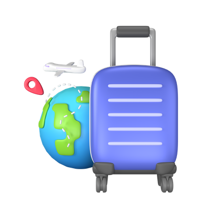 Travel  3D Icon