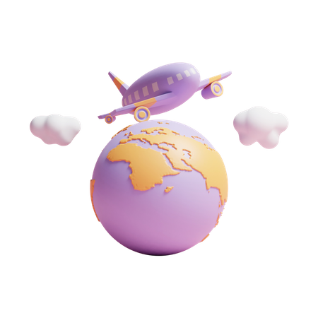 Travel  3D Icon