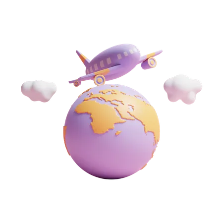 Travel  3D Icon