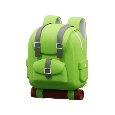 Travel Backpack  3D Icon