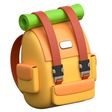 Travel Backpack  3D Icon