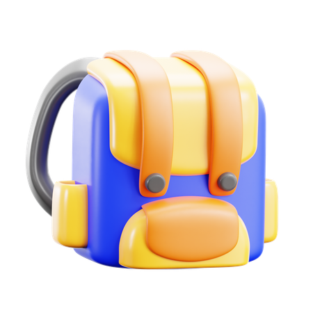 Travel Backpack  3D Icon