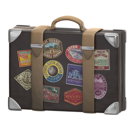 Travel Bag  3D Icon