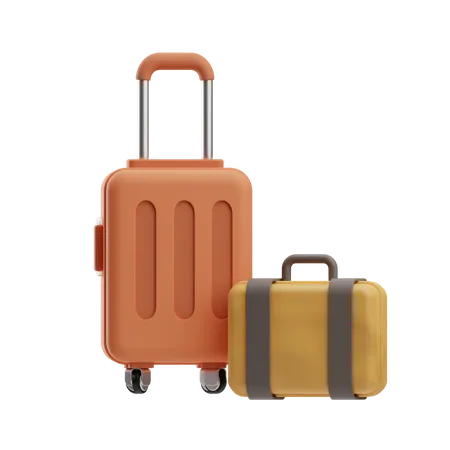 Travel Bag  3D Icon