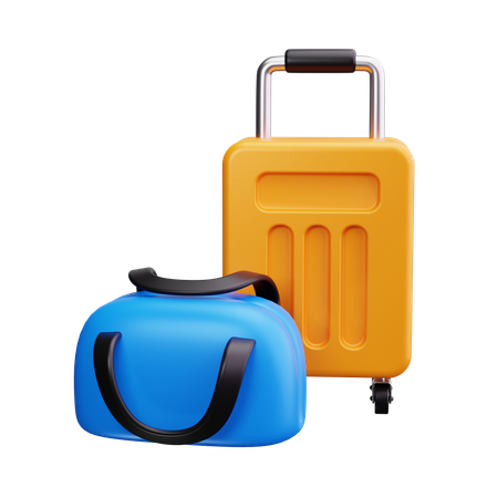 Travel bag  3D Icon