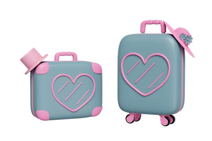 Travel Bag  3D Icon