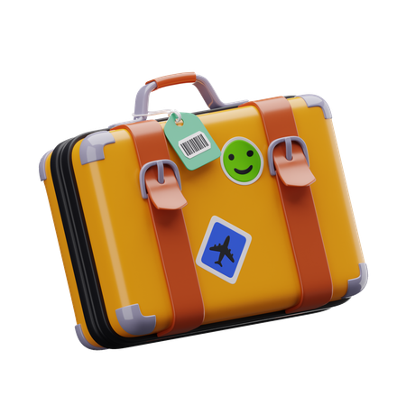 Travel Bag  3D Icon