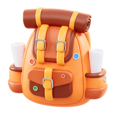 Travel Bag  3D Icon