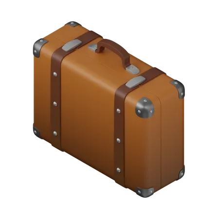 Travel bag 3D Icon