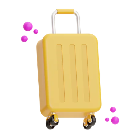 Travel Bag 3D Icon