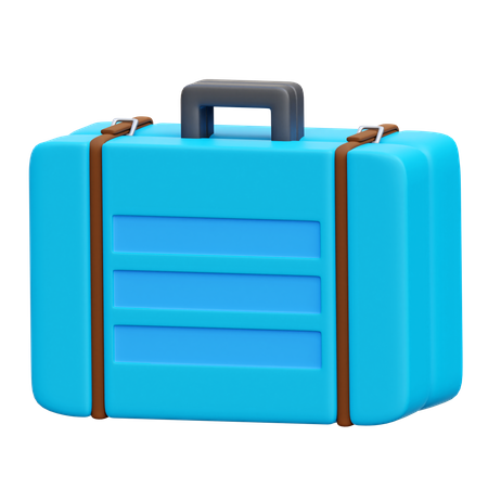 Travel Bag 3D Icon