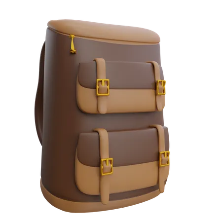 Backpacker Design 3 D Illustration 3D Icon