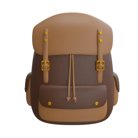 Backpacker Design 3 D Illustration 3D Icon