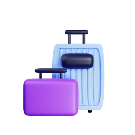 Travel Bags  3D Icon