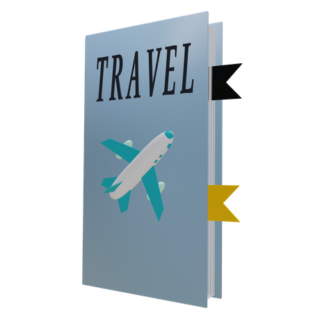 Travel Book  3D Icon