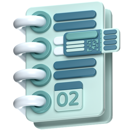 Travel Book  3D Icon