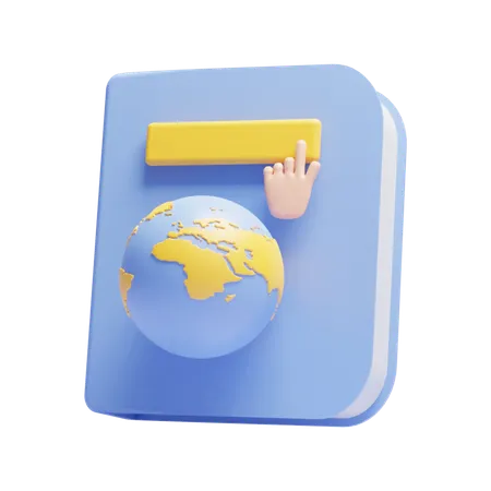 Travel Book  3D Icon