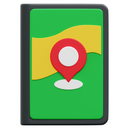 Travel Book  3D Icon