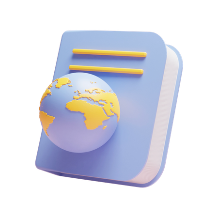 Travel Book  3D Icon
