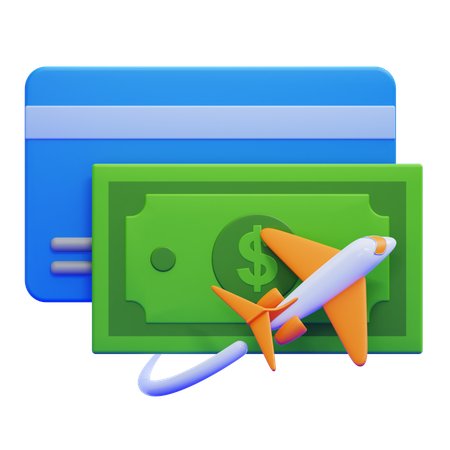 Travel Budget  3D Icon