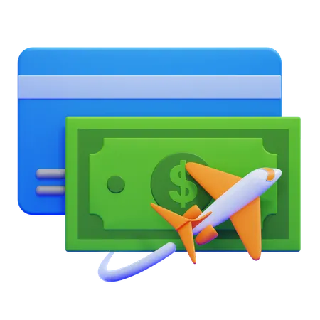 Travel Budget  3D Icon