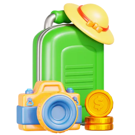 Travel Budget  3D Icon