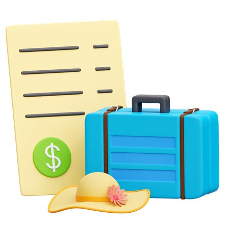 Travel Budget 3D Icon
