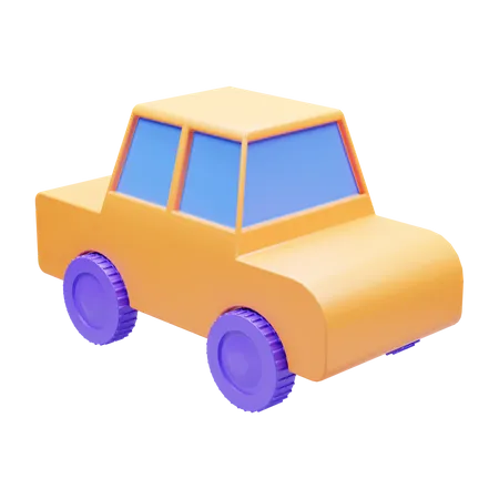 Travel Car Icon Isolated Or 3 D Render Of Travel Car Icon Illustration 3D Icon