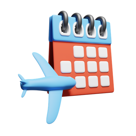 Travel Day  3D Icon