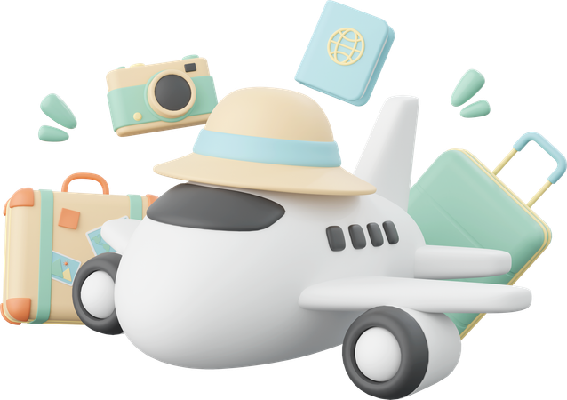 Travel essentials  3D Icon