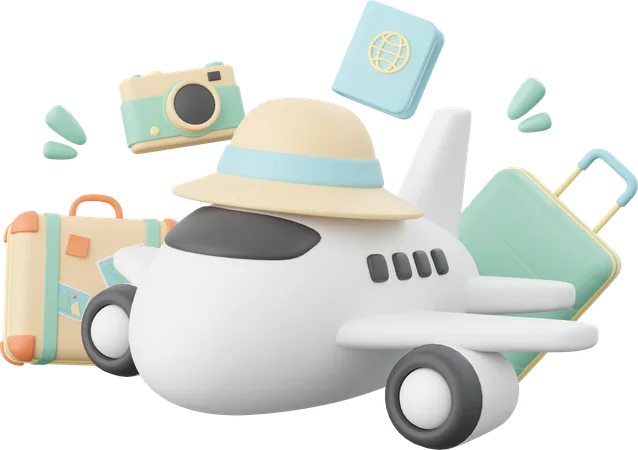 Travel essentials  3D Icon