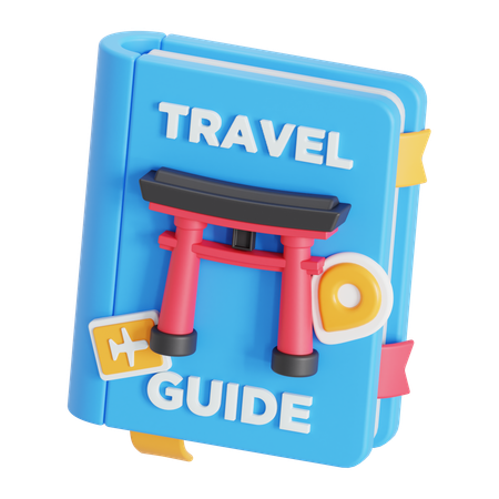 여행 가이드  3D Icon