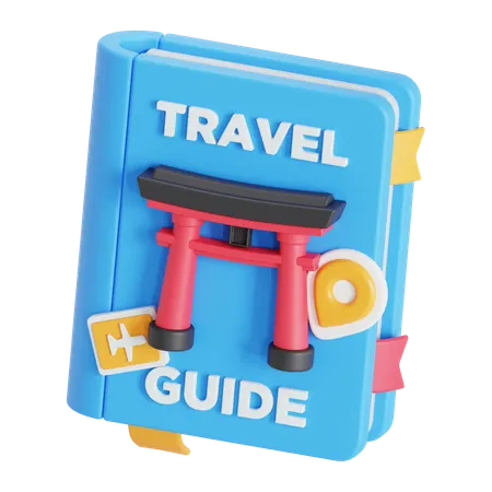여행 가이드  3D Icon
