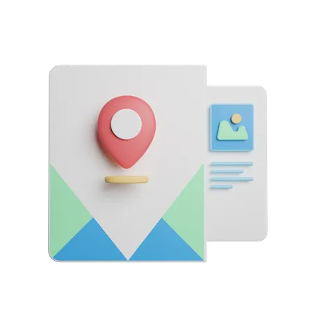 Travel Guide  3D Icon