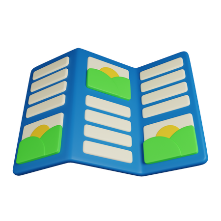 Travel Guide  3D Icon