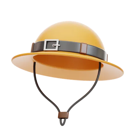 Travel Hat  3D Icon