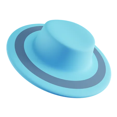 Travel Hat  3D Icon