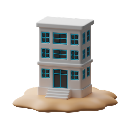 Travel hotel  3D Icon