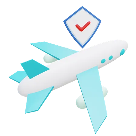 Travel Insurance  3D Icon